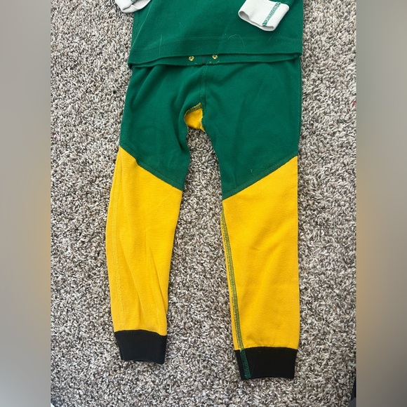Hanna Anderson Kids Buddy The Elf Costume Long John Pajamas Set -No Hat - Picture 8 of 9